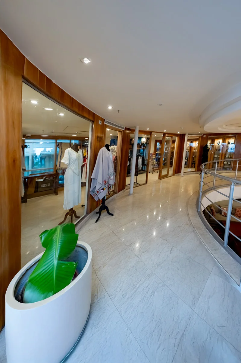 Lobby of the Jamila Nile Cruise Nile cruise